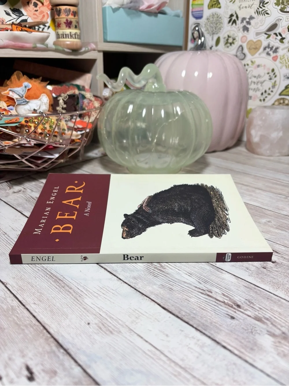 Bear A Novel By Marian Engel Paperback Book Nonpareil David Godine 2002 Fiction